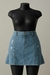 saia jeans feminina promocional