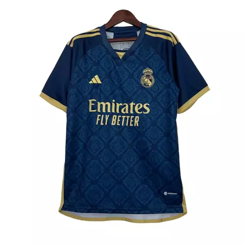 Camisa Real Madrid Edição Especial 23/24 - Torcedor Adidas - Azul com detalhes em dourado - comprar online