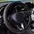 Universal volante do carro capa skidproof auto volante capa anti-deslizamento de gravação de couro carro-estilo acessórios do carro na internet