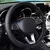Universal volante do carro capa skidproof auto volante capa anti-deslizamento de gravação de couro carro-estilo acessórios do carro