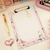 Prancheta Estampada com 30 Folhas Decoradas – Alice - comprar online