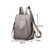 Nova moda grande capacidade destacável náilon cor sólida leve alça de ombro à prova dwaterproof água multi funcional mochila feminina - Solari