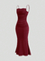 Mia Muse Vestidos de festa femininos maxi alça espaguete elegante fino formal noite casamento convidado vestidos de verão multicoloridos - comprar online