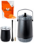 Kit Tereré Completo – Garrafa + Copo + Bomba + Erva Chacal 500g + Limpador de Bomba - Bela Serra Artesanal