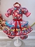 Fantasia Infantil Junino Vermelho Estampa Colorida Festas - Nixer - Vestidos de Festa, Moda Infantil, Daminhas, Noivas e Pajem