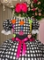Vestido Marie Junino Luxo Arraia do Amor Preto