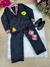 Conjunto Junino Princesa Belli Seu Manoel Terno Preto