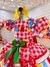 Vestido Infantil Junino Festa São João Xadrez Vermelho na internet