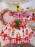 Vestido Infantil Junino Festa São João Xadrez Vermelho