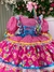 Vestido Bella Child Junino Quermesse Chique Pink