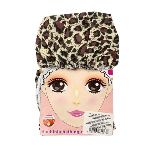 Touca Para Banho Plástico Impermeável