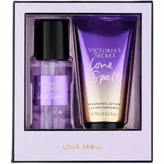 Kit Victoria's Secret Love Spell Colônia 75ML + Loção 75ML - Feminino