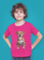 Playera Cuello Redondo Manga Corta para Niño Perrito Cafe en internet