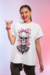Playera Cuello Redondo Manga Corta para Mujer Diseño Calavera Rosita - comprar en línea