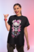 Playera Cuello Redondo Manga Corta para Mujer Diseño Calavera Rosita en internet