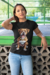 Playera Cuello Redondo Manga Corta para Mujer Diseño Perrito Cafe en internet