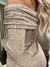 Vestido ombro a ombro