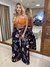 Calça estampada pantalona - comprar online