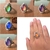 ANILLOS ALPACA C/ PIEDRAS SEMIPRECIOSAS - comprar online