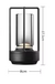Lampara de Mesa Inalambrica Farol - tienda online
