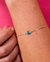 Pulseira Mini Escamas Verde Água de Prata 925 - comprar online