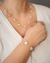Pulseira Pérolas Redondas de Semijoia - loja online