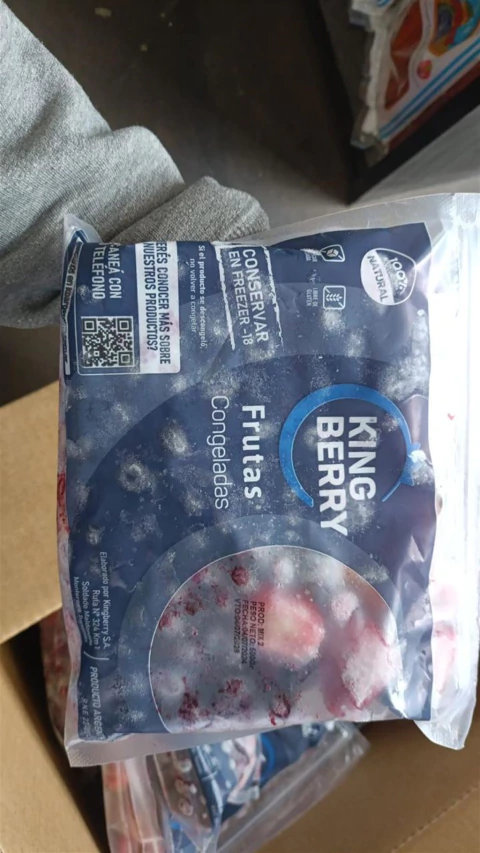 KING BERRY MIX 2 500GR ARANDANOS FRUTILLA