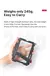 Ulanzi Link Phone Vídeo Vlog Gaiola com alça ajustável, Cold Shoe Mount para - Noxweo