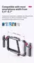 Ulanzi Link Phone Vídeo Vlog Gaiola com alça ajustável, Cold Shoe Mount para - comprar online