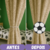 Abraçadeira de Cortina Decorativa, Formato Bola de Futebol (Kit com 2 unidades) - comprar online