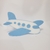Prendedor de Cortina Infantil Avião, Kit com 2 Unidades - Espaço 3D
