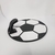Gancho de Parede Decorativo em Formato de Bola de Futebol - Espaço 3D