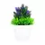 Plantas artificiais em vaso, bonsai verde, árvore pequena, plantas de grama, or