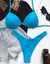 2025 halter sutiã copo biquíni sexy maiô feminino branco banho feminino push - comprar online