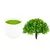 Plantas artificiais em vaso, bonsai verde, árvore pequena, plantas de grama, or