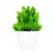 Plantas artificiais em vaso, bonsai verde, árvore pequena, plantas de grama, or - loja online