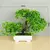 Plantas artificiais em vaso, bonsai verde, árvore pequena, plantas de grama, or - comprar online