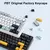 AULA-F75 – Teclado mecânico sem fio com Bluetooth, fio e RGB personalizável para gamers. na internet