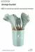 Conjunto de Espátula e Colher de Silicone com Cabo de Madeira — Estilo, Funcionalidade e Durabilidade na Sua Cozinha - Skynz