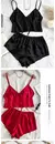 Conjunto de Pijamas Luxo Feminino – Conforto e Elegância para Seus Momentos de Descanso na internet