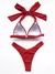 Imagem do 2025 halter sutiã copo biquíni sexy maiô feminino branco banho feminino push