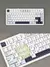 AULA-F75 – Teclado mecânico sem fio com Bluetooth, fio e RGB personalizável para gamers. - Skynz