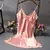 Sexy renda retalhos camisola lingerie noite vestido de casamento sleep wear cami - Skynz