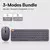 Baseus Mouse Sem Fio Bluetooth Teclado – Liberdade e Precisão para Seu Setup - comprar online
