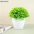Plantas artificiais em vaso, bonsai verde, árvore pequena, plantas de grama, or - loja online