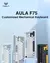 AULA-F75 – Teclado mecânico sem fio com Bluetooth, fio e RGB personalizável para gamers. na internet