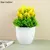 Plantas artificiais em vaso, bonsai verde, árvore pequena, plantas de grama, or - loja online