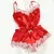 Moda sexy pijamas de renda conjunto roupa interior feminina sem mangas pijamas d na internet