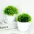 Plantas artificiais em vaso, bonsai verde, árvore pequena, plantas de grama, or