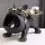 30cm decoração de casa estatueta bulldog estátua do cão caixa armazenamento